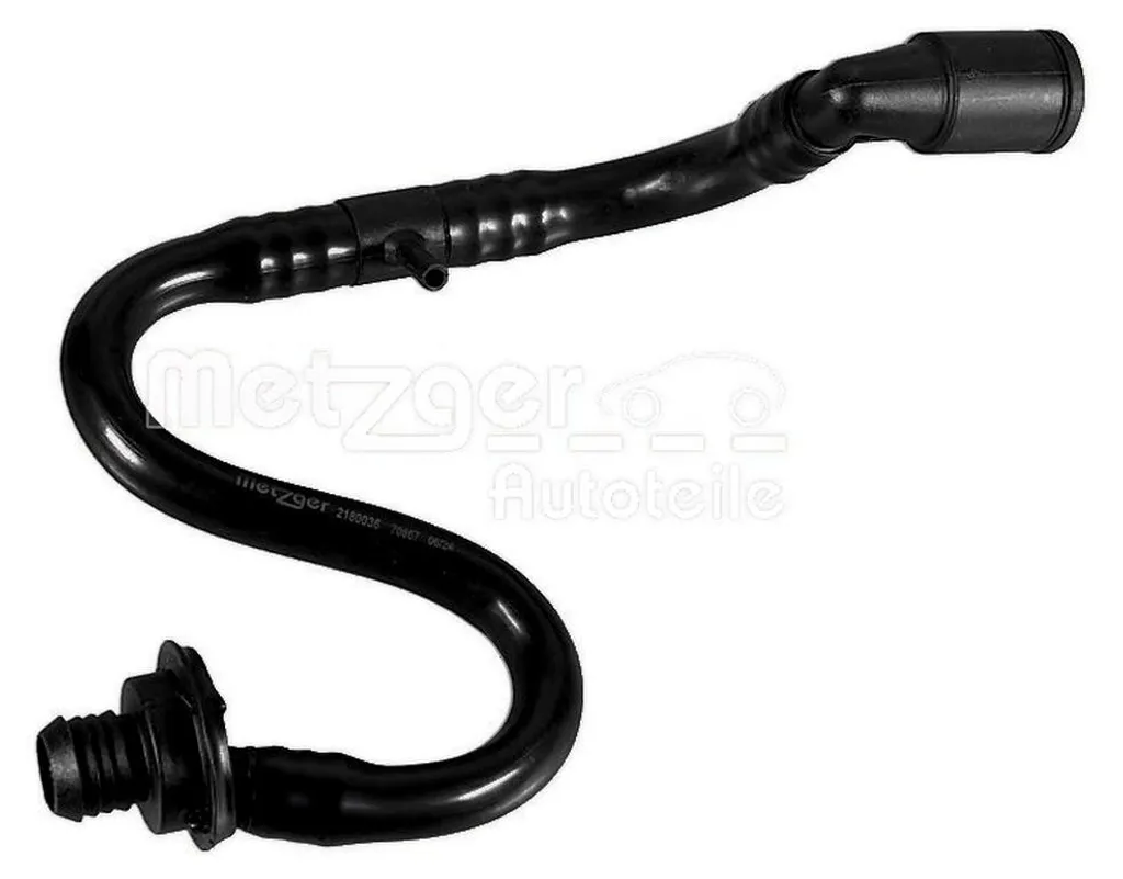 Tuyau d'aspiration pour servofrein METZGER compatible VW Golf et Audi