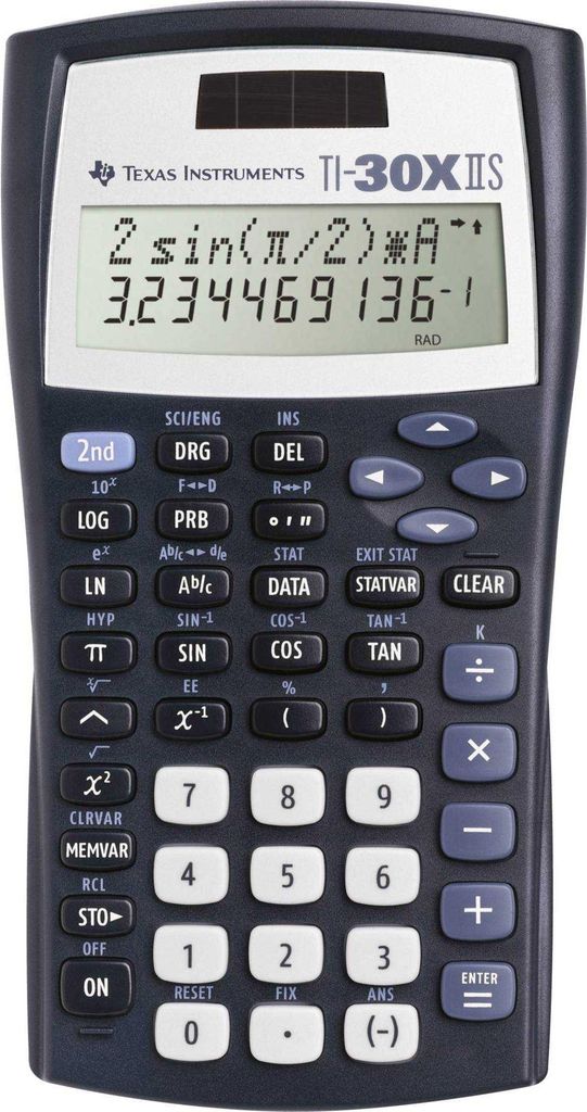 TEXAS INSTRUMENTS Schulrechner TI-30X IIS schwarz Produktbild 
