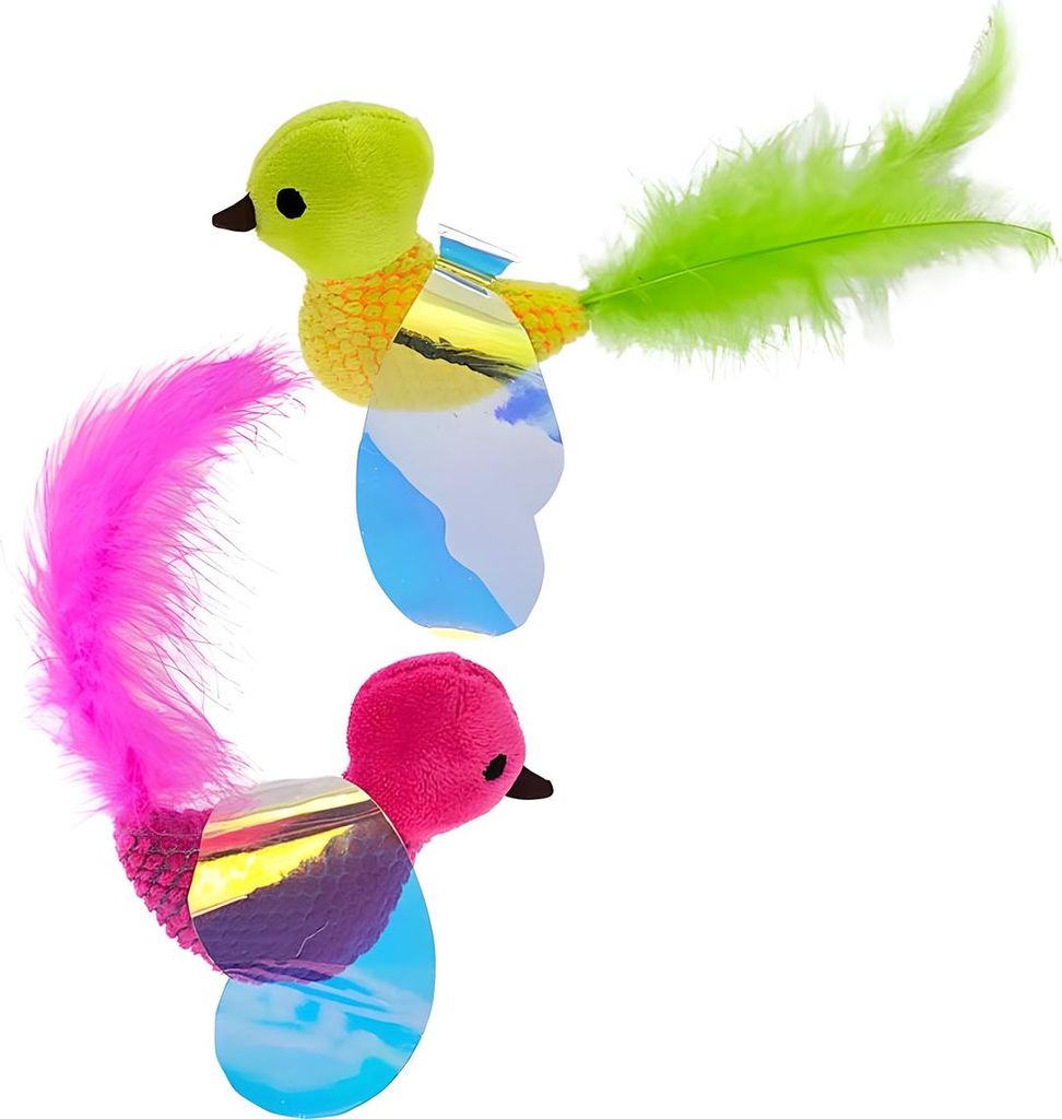 Nobby Katzenspielzeug Plüschvogel mit Catnip