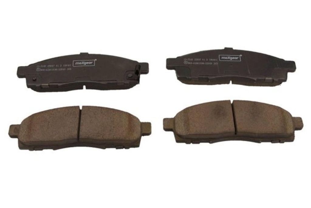 MAXGEAR Bremsbeläge Satz Vorne Bremsklötze für NISSAN NV200 / Evalia Bus 19-3160