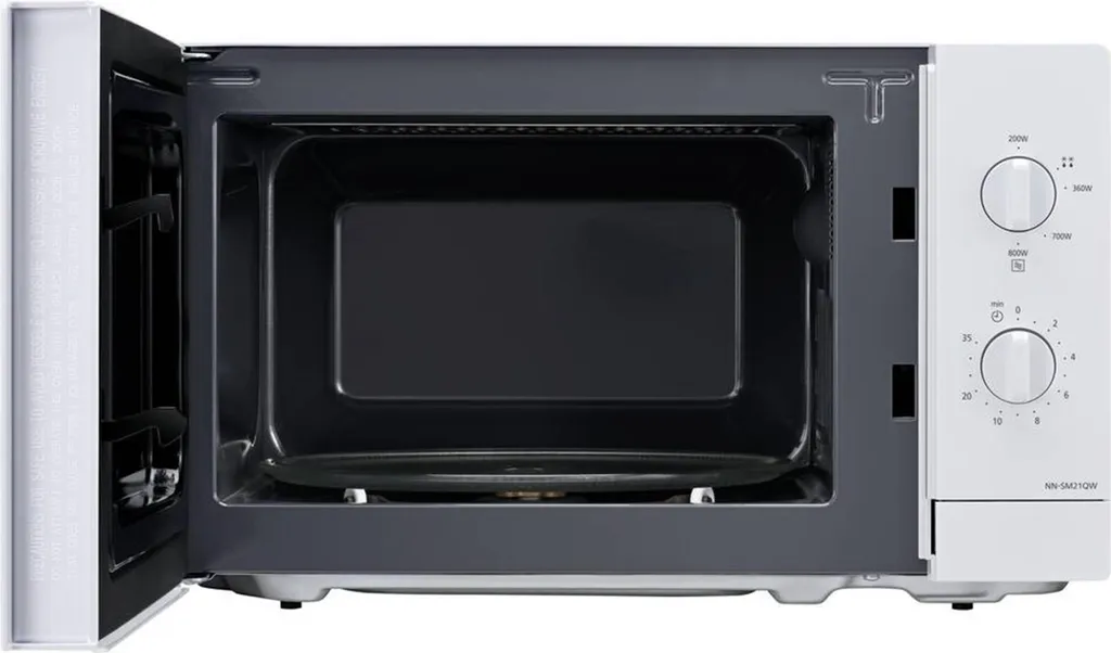 Micro-ondes Panasonic 20L avec Gril : réchauffer et gratiner facilement