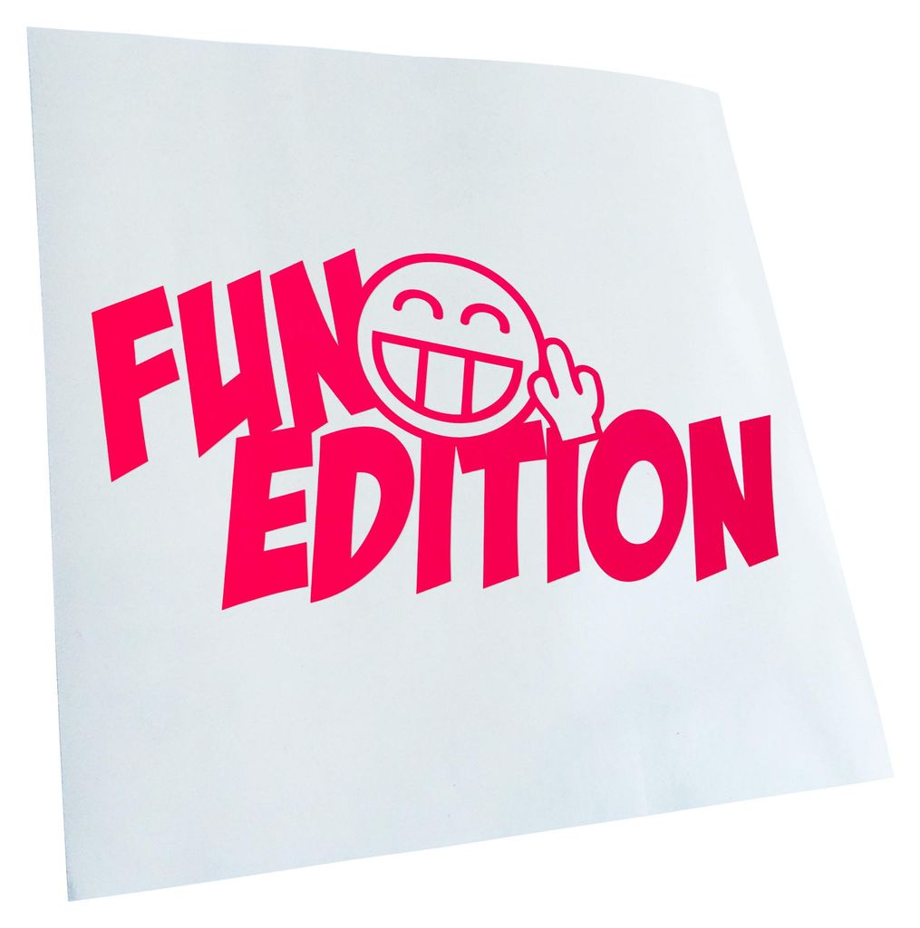 Kiwistar - Autoaufkleber - Fun Edition - Neonpink - 24x12cm - Aufkleber für Auto, Laptop, Fahrrad, LKW, Motorrad mehrfarbig JDM Decal Racing