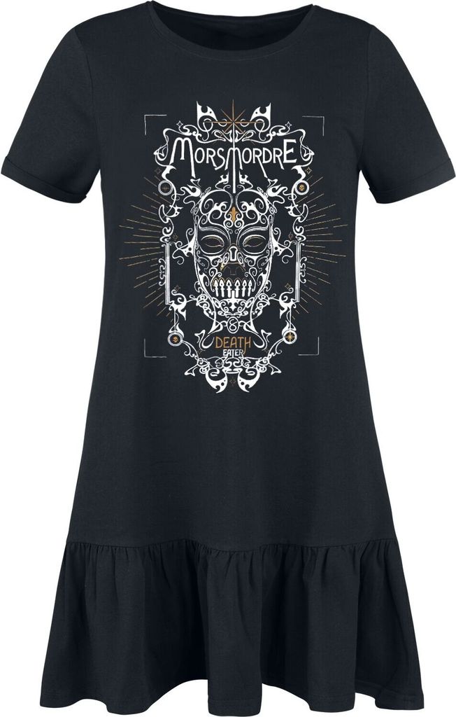 Harry Potter Langes Kleid Damen Morsmordre schwarz S