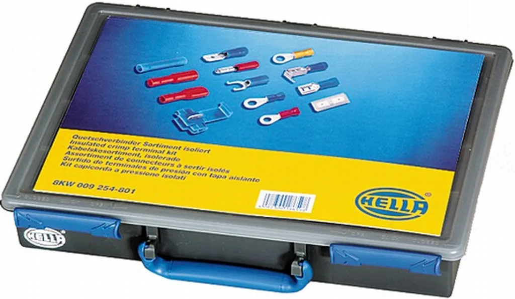 Assortiment HELLA de 401 connecteurs de câbles divers pour électricité - 2