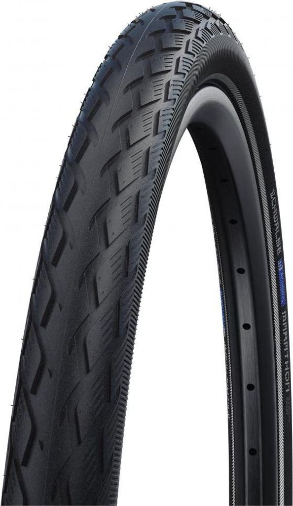Schwalbe 18' Tour-Drahtreifen 'Marathon', 18x1.65' (44-355), schwarz/reflex (1 Stück)