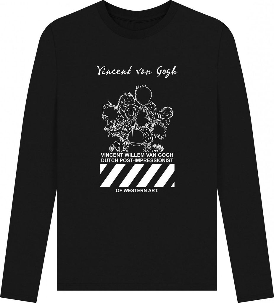 Apoh - "Western Art" T-Shirt für Herren/Damen Uni PN1568 (XL) (Schwarz)