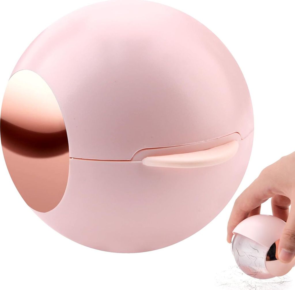 Wiederverwendbarer Gel-Fusselroller, Mini Waschbare Kklebrige Gel Fusselrolle Ball für Haustier Haar, Tragbarer Reise Lint Remover mit Abdeckung, ...