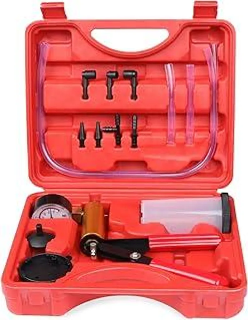 Kit Spurgo Freni Manuale Universale - Pompa Depressione Auto Moto 17pz