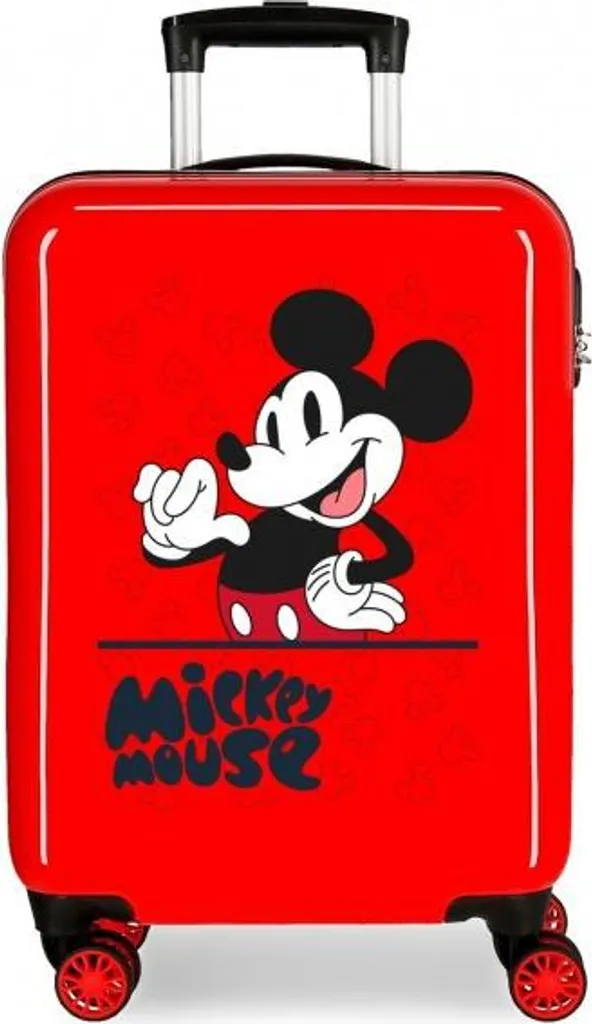 Valise Cabine 55x38x20cm Mickey Mouse - Évitez les Frais de Bagages