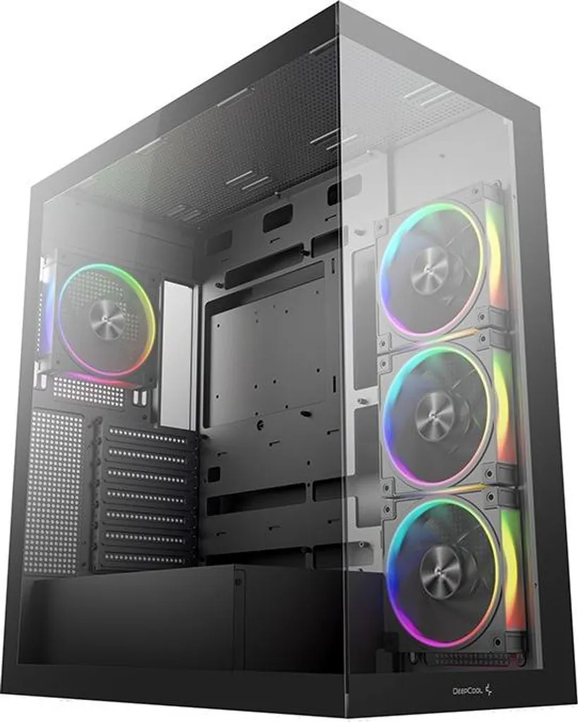 DeepCool CG580 4F V2 Case ATX Panoramico Nero 4 Ventole PWM ARGB