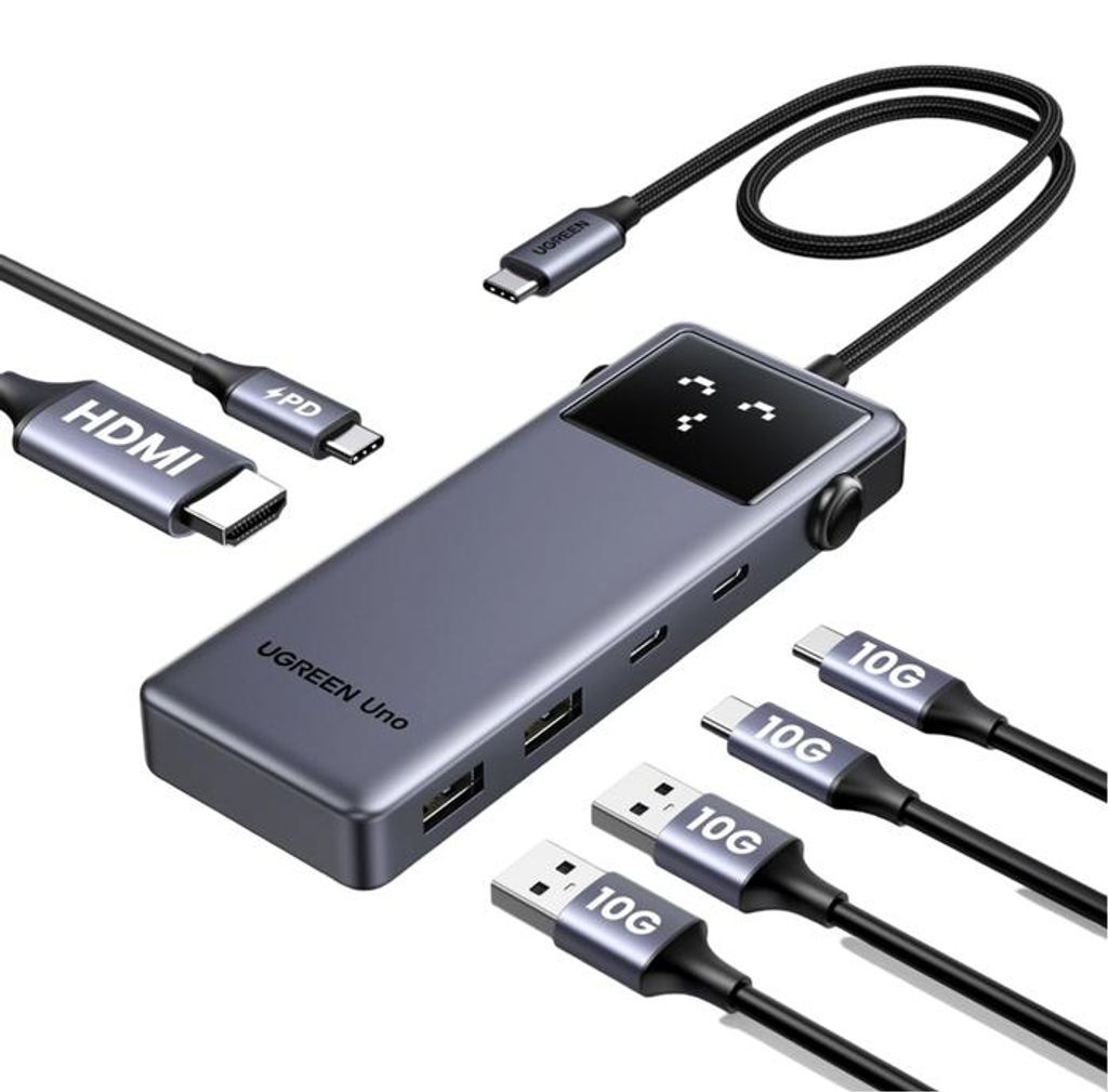 Ugreen 35998 Schnittstellen-Hub USB Typ-C 10000 Mbit/s Produktbild 