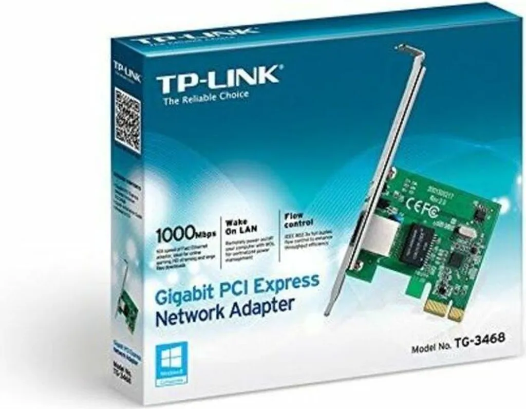 TP-Link TG-3468 Scheda di Rete Gigabit PCIe - Velocità Cablata Garantita - 2