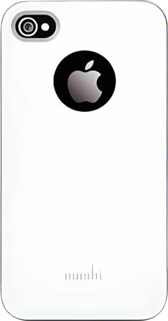 Coque Moshi iGlaze iPhone 4/4S Blanche : Finition premium antichoc