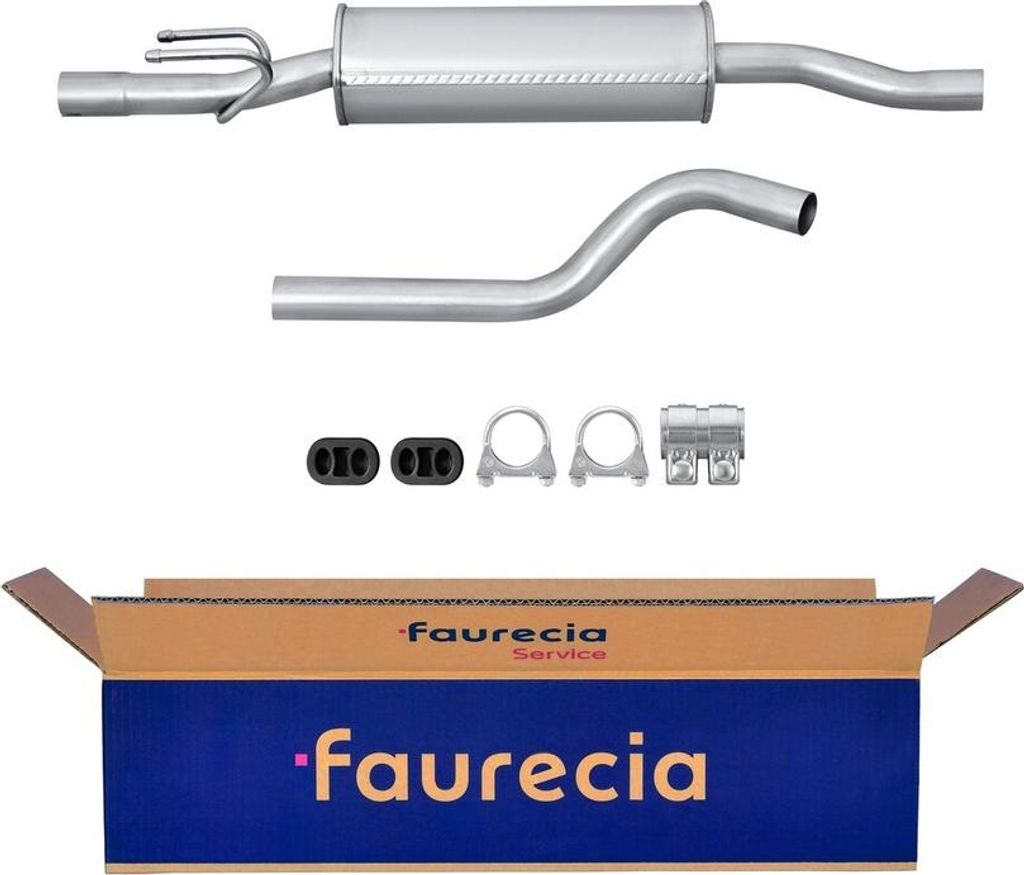 Mittelschalldämpfer FAURECIA Aftermarket-Expertise für OPEL CORSA