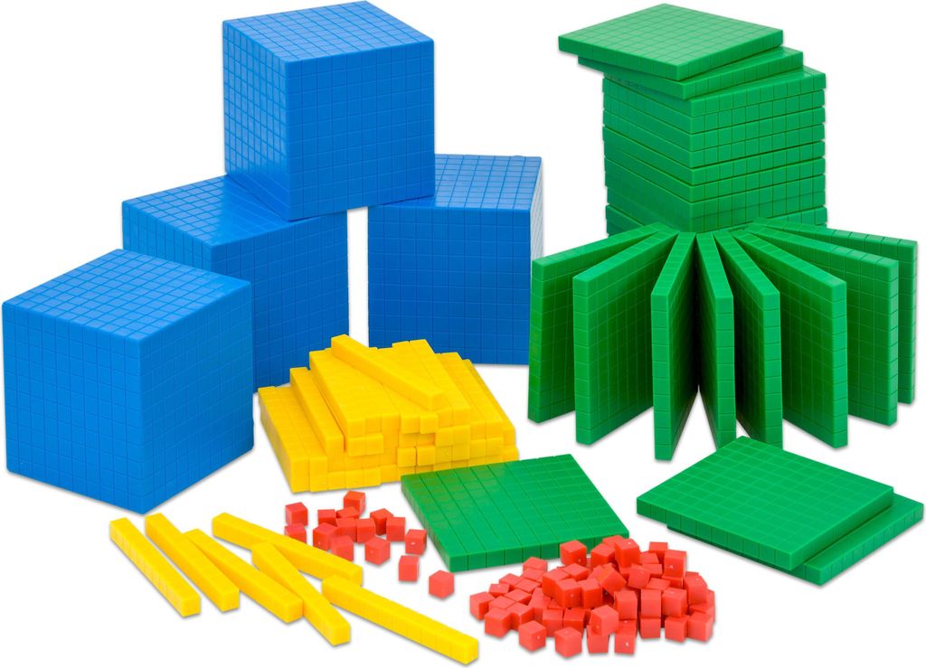Betzold, Dienesmaterial, Systemblöcke, Dezimalrechnen, Produktbild 