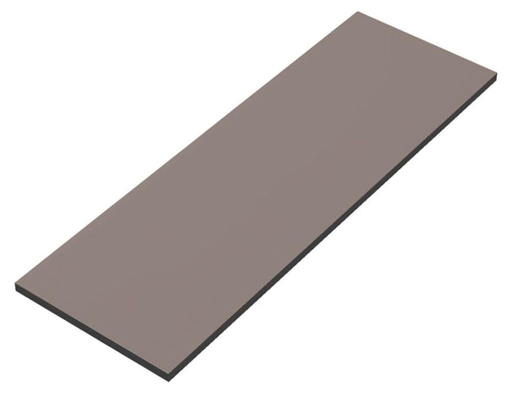 HOME DELUXE Wandpaneel - VENOM - 2er Set Taupe Softtouch Produktbild 