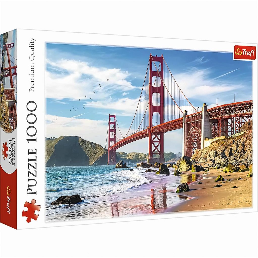 TREFL Puzzle Golden Gate Bridge, San Francisco, USA 1000 Teile