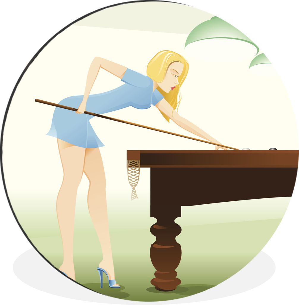 MuchoWow - Wand Kreis - Wandbild - Schlafzimmer - Aluminium Bild - Kinderzimmer - Wohnzimmer Dekoration - Wandschmuck