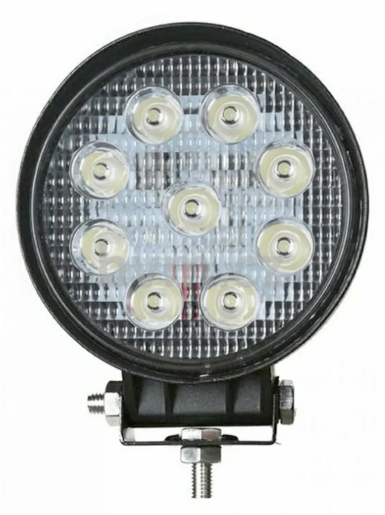 Phare de travail LED rond Lucas LDB902 pour véhicule et engin agricole