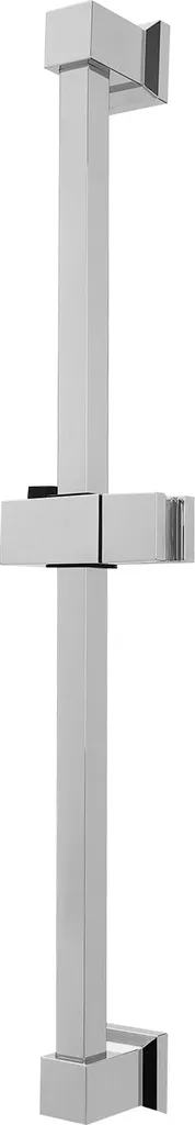 Support douchette à main stable et réglable barre de douche inox 70cm