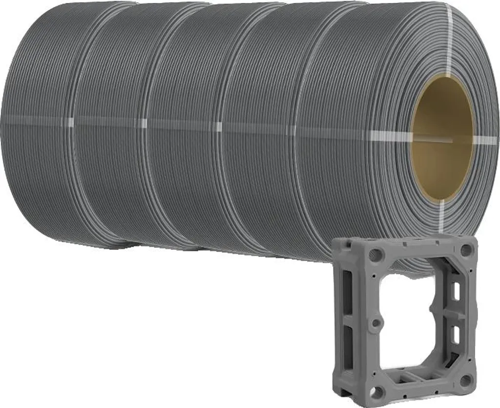 PLA Plus Grigio 1.75mm Atossico - Filamento Eco-Friendly Stampa 3D