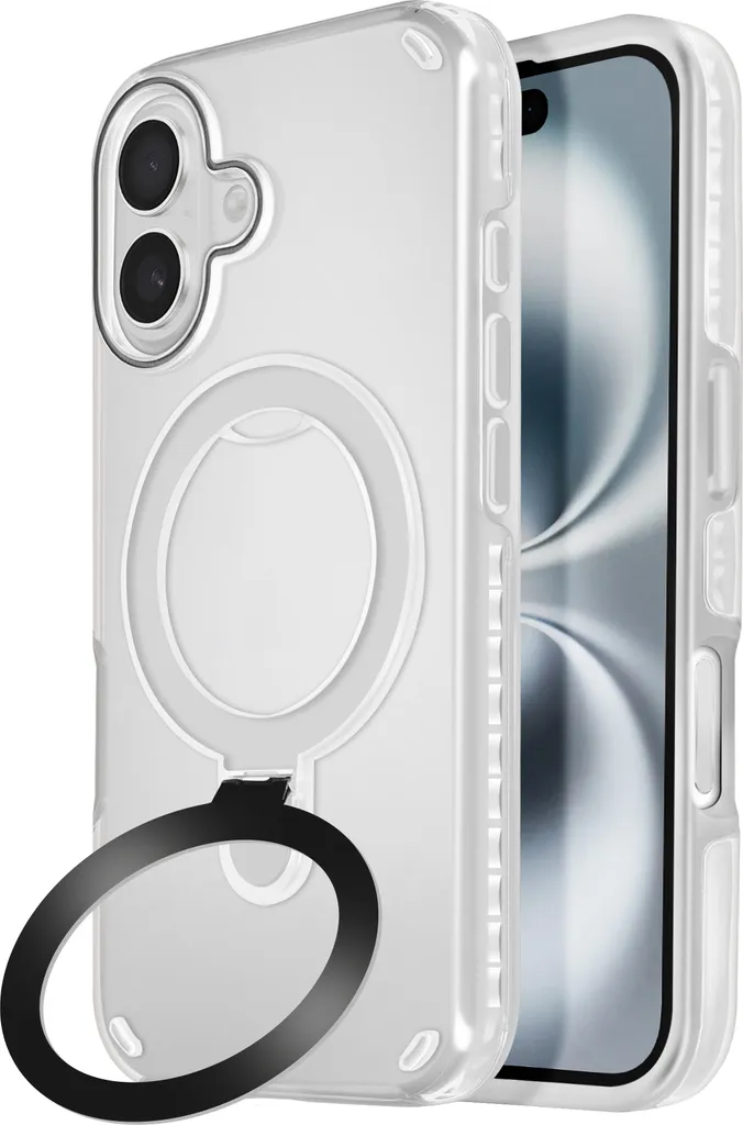 Avizar Custodia MagSafe iPhone 16 Bianca: Protezione e Supporto Magico