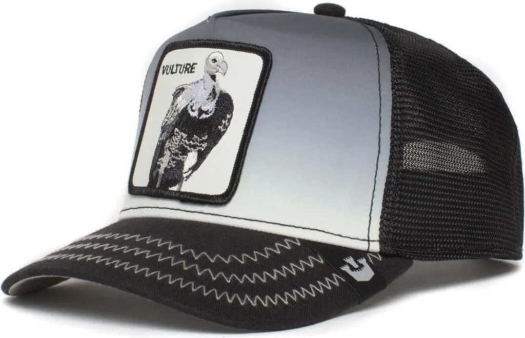 Bonnet en maille côtelée noire Goorin Bros - Bonnet Vautour pour Hiver