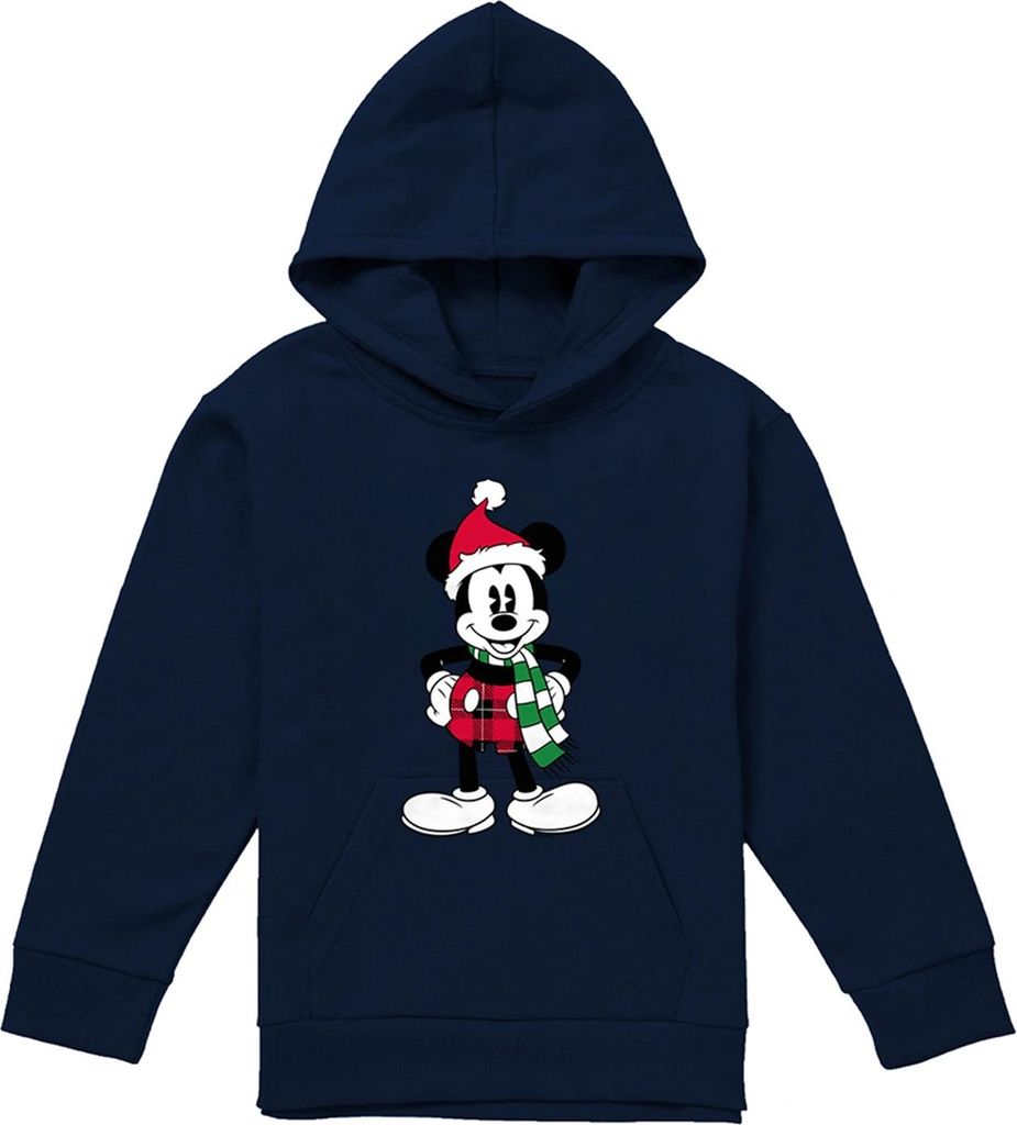 Disney - Kapuzenpullover für Kinder, weihnachtliches Design TV22262 (116) (Marine)