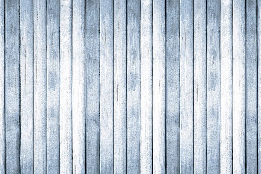 Moderner Vinylteppich Silberne Planken 140x210 cm