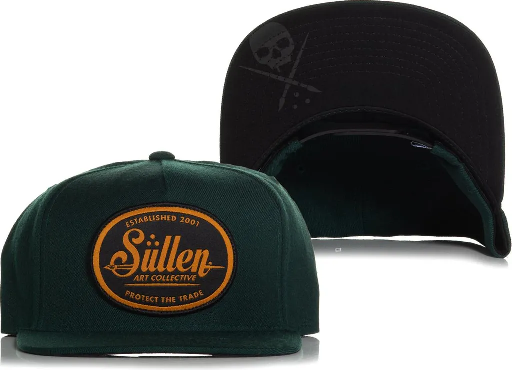 Sullen Clothing Establishment Snapback Hat Spruce Green - Shop Online