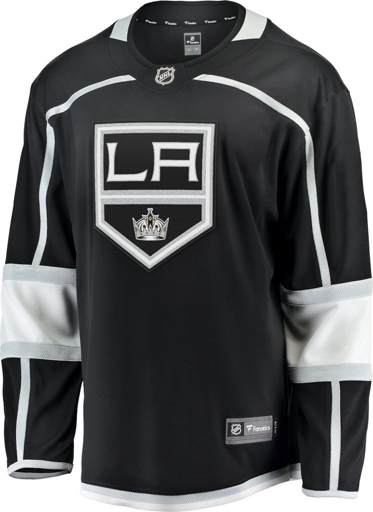 Los Angeles Kings NHL Eishockey Fanatics Breakaway Trikot Home Schwarz-XL