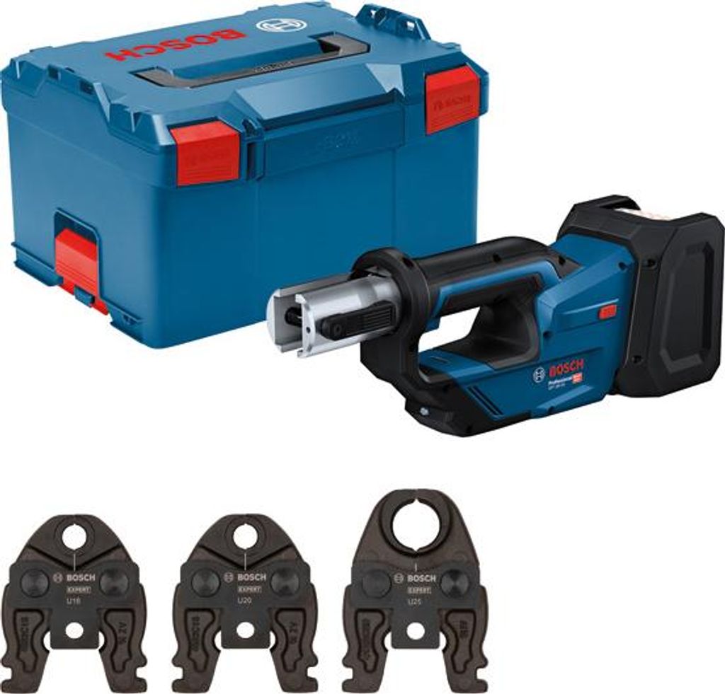 Akku-Presswerkzeug GPT 18V-19, L-BOXX 238, Kit U