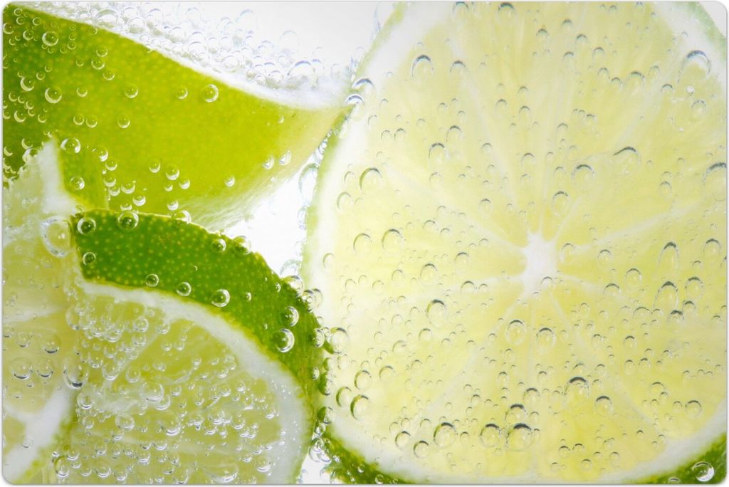 Küchenmatte 140x210 cm Vinylmatte Bodenmatte Dekoration - Farbige Früchte