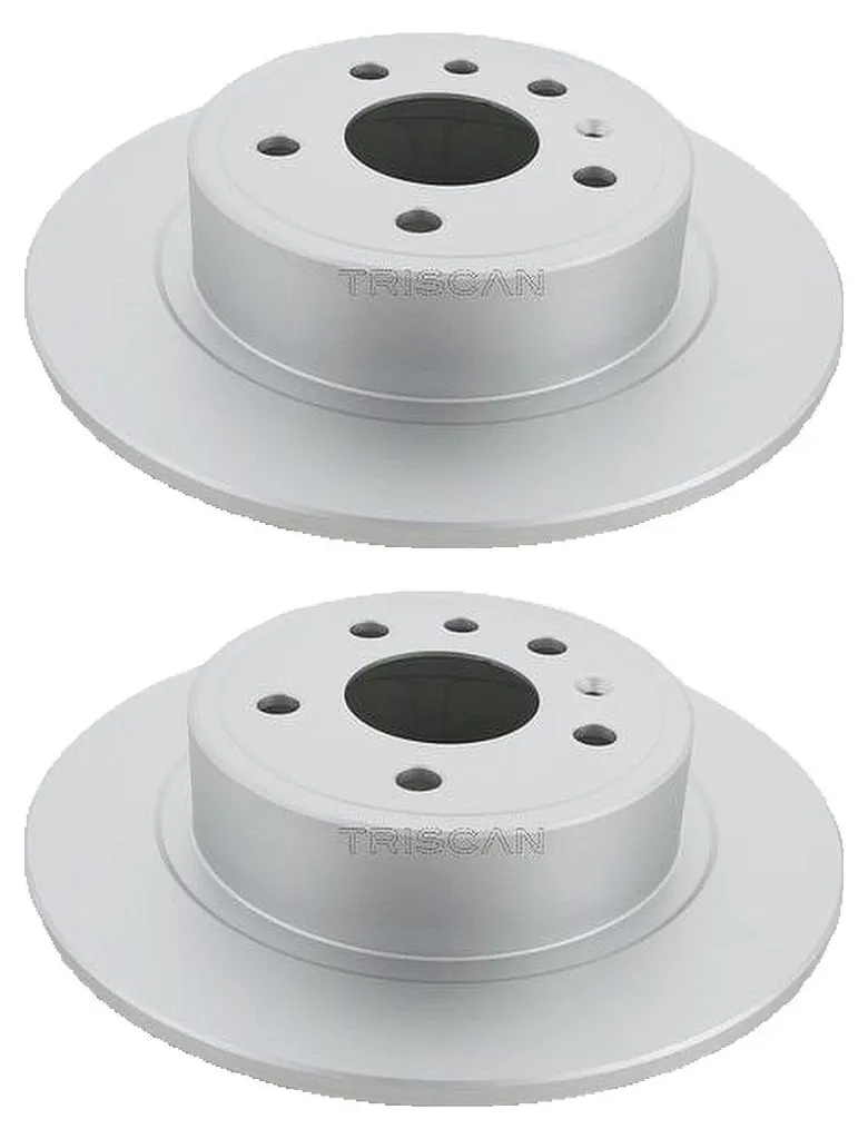 Jeu de disques de frein arrière pleins Ø 286 mm pour châssis SAAB 9-5