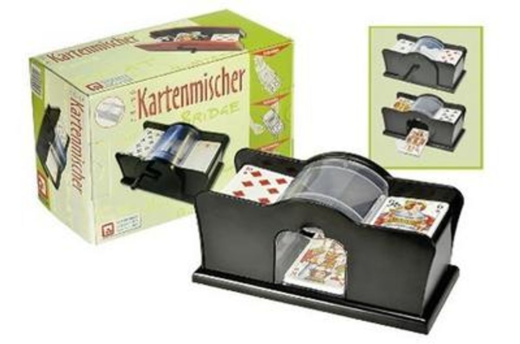 Kartenmischmaschine - manuell - schwarz Produktbild 