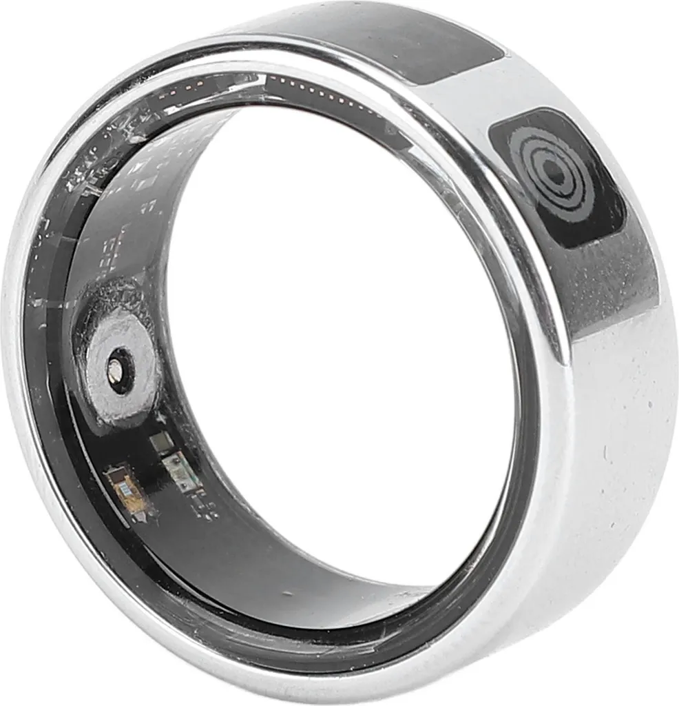 Bague sport tactile pour cyclisme et course à pied Argent Taille 9 - 2