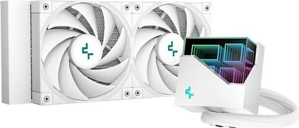 DeepCool LT520 WH: Raffreddamento a Liquido 240mm Bianco da Gaming