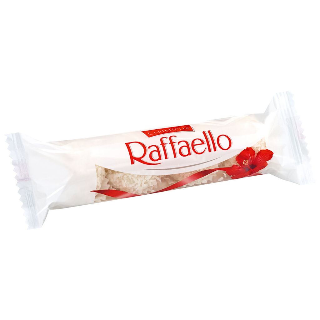 Raffaello 4 pralines à la noix de coco et crème de lait et Image du produit 