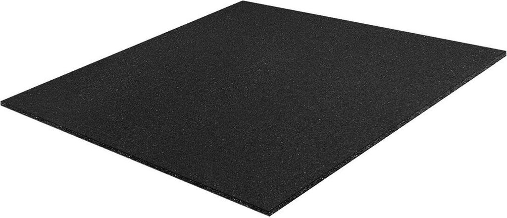 Fitnessboden GYM - SBR 100x100x2 cm schwarz Produktbild 