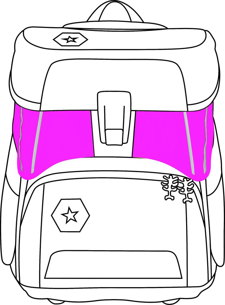 Step by Step Ranzen-Zubehör Neon Pull-Over für alle Modelle (außer Circle)