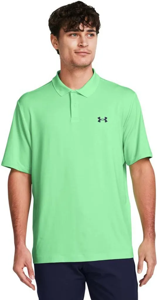 Polo Under Armour Performance 3.0 Vert pour Golf en Taille M Tall Homme