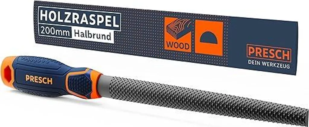 Recensione Raspa Semicircolare Presch 200mm - Miglior Lima per Legno H2