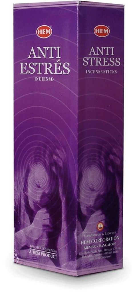 HEM 120 Räucherstäbchen [ ANTI STRESS ] Duft von HEM aus Produktbild 