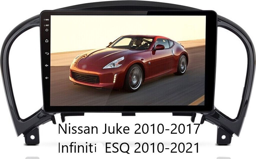 Für Nissan Juke / Infiniti ESQ Android 11 Autoradio 9"GPS Navi USB FM 32GB ROM 2GB RAM bluetooth