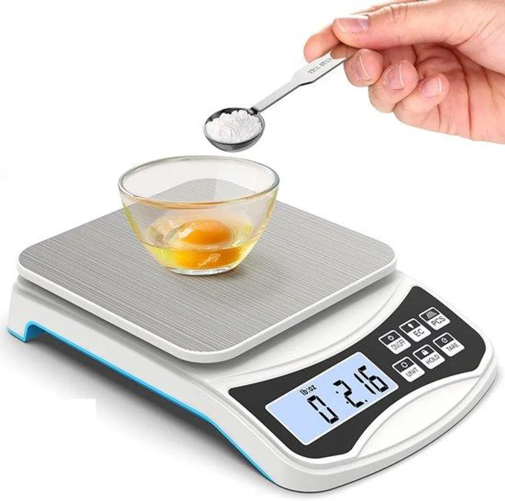 Balance alimentaire numérique compacte et portable pour cuisine saine