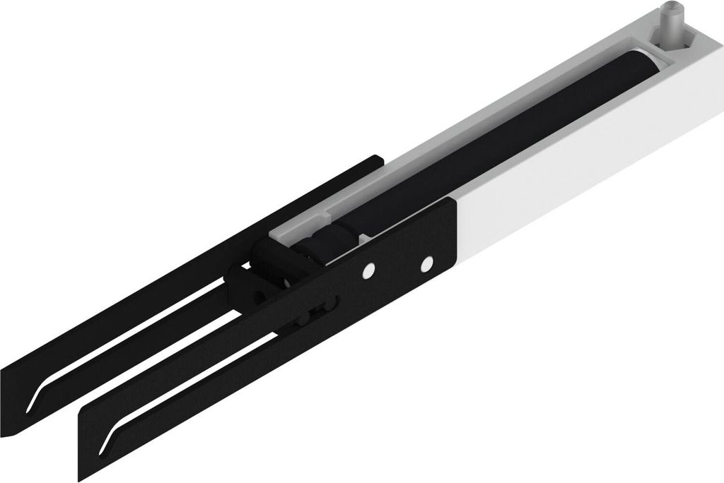 SOLIDO 100 Einzugsdämpfung SmartStop bis 50 kg Flügelgewicht schwarz-weiß