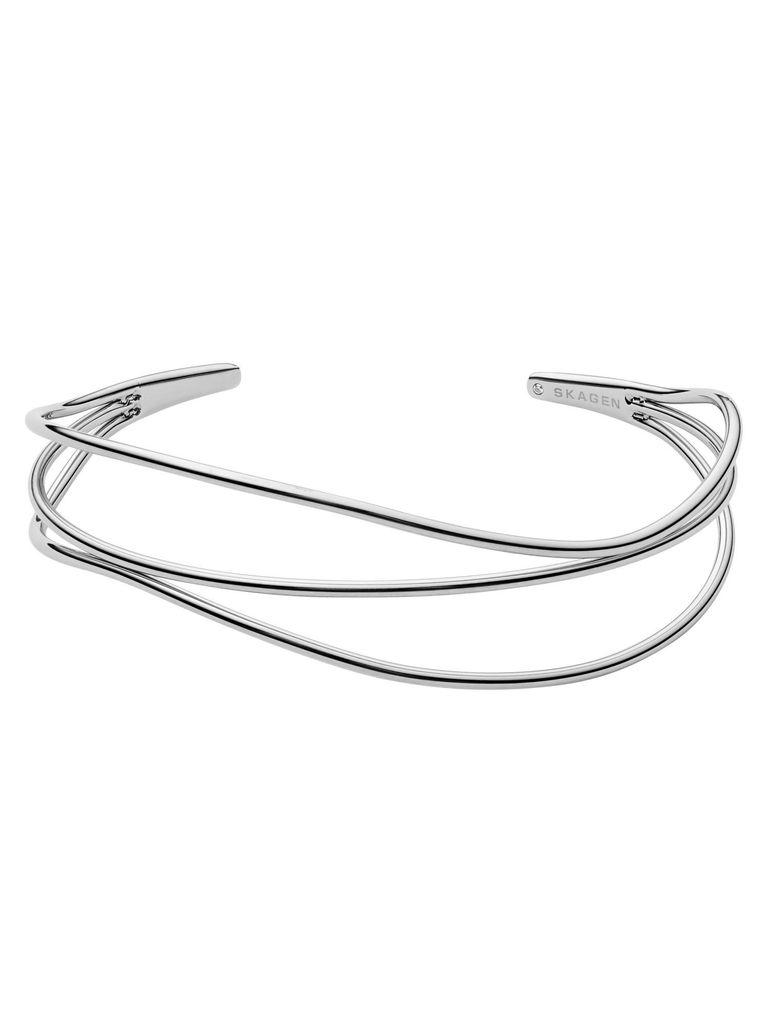 Skagen Damen Armband Armreif Edelstahl Silber KARIANA SKJ1124040