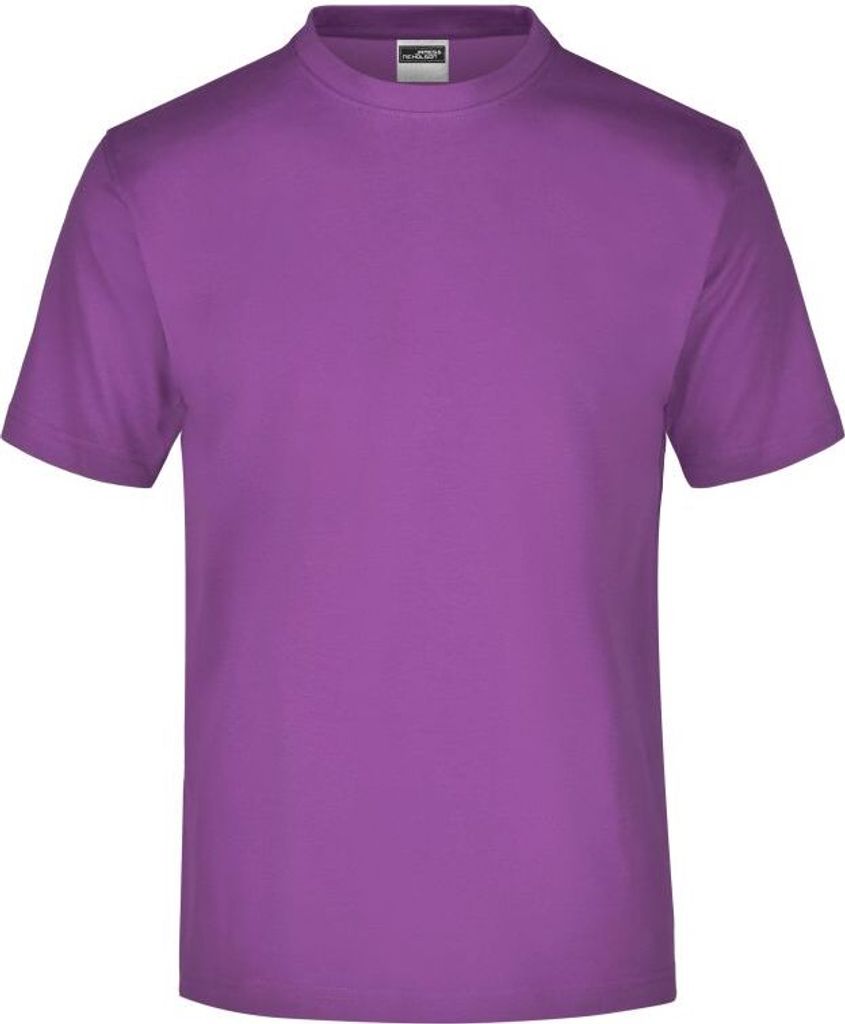 Komfort-T-Shirt aus Single-Jersey purple, Gr. XL