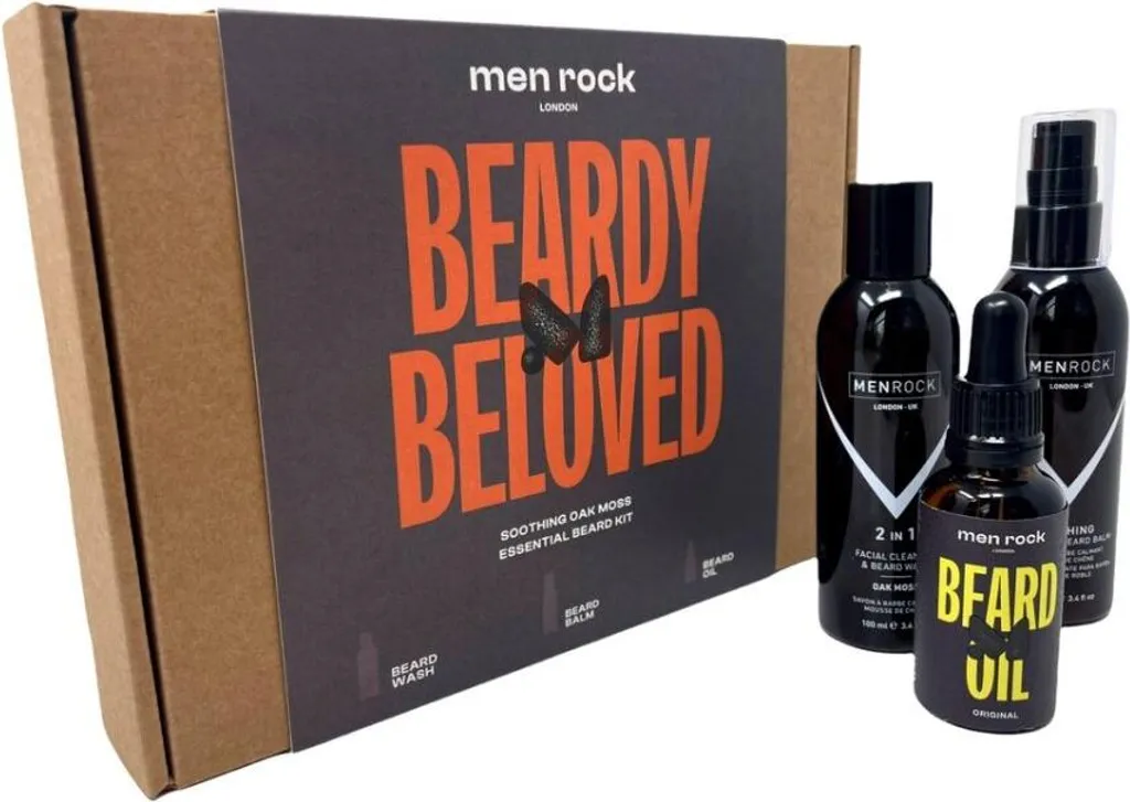 Shampooing Barbe Apaisant Mousse de Chêne avec Baume et Huile de Soin