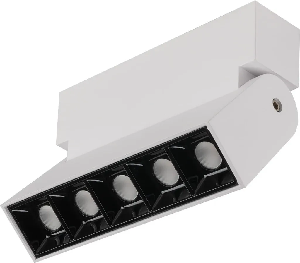 Spot LED Aluminium 10W Anti-Éblouissement Blanc Chaud 600 lm Intérieur